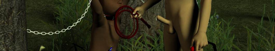 Girl Slave and Her Master Lolicon Shotacon 3D images (20)