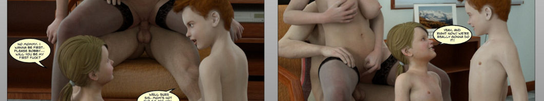 Sonofka Lolicon Shotacon 3D Family Incest images (28)