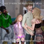 Last-Minute Babysitters 3D Lolicon Comix