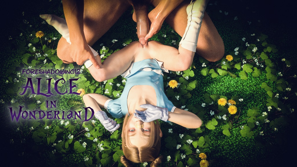 Alice from Wonderland fuck with adult man outdoor 3d porn xxx