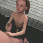 little daughter handjob to dad 3d video